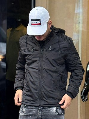 JAQUETA DE PILOTO WEAR BRAND PRETA