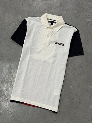 POLO TOMMY HILFIGER BANDEIRÃO (BRANCA)