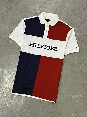 POLO TOMMY HILFIGER 3CORES (BRANCA)