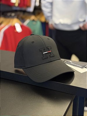 BONÉ TOMMY HILFIGER TH (PRETO)