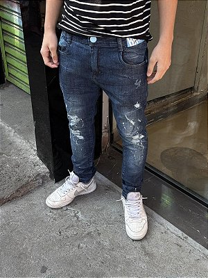 CALÇA JEANS JOGADOR PREMIUM BROW JEANS (0115)