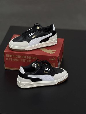 Tênis Puma Shuffle Downtown Unissex (Preto/Branco/Bege)
