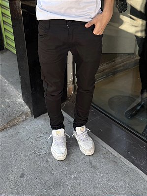 Calça Jeans Premium Preta Seven Jeans (2805)