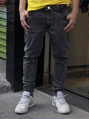 Calça Jeans Premium Preta Seven Jeans (0602)
