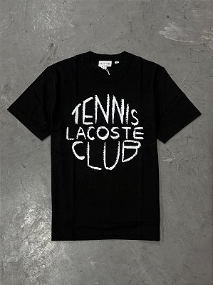 Camiseta Lacoste Tenis Club 2026 Preto