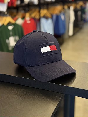 Boné Tommy  Hilfiger Clássico Bandeira (Azul Marinho)