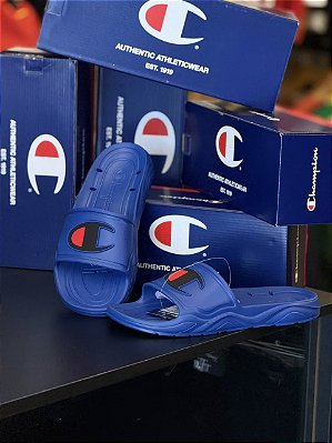 Slide Champion Nuvem Hydro (Azul Royal)