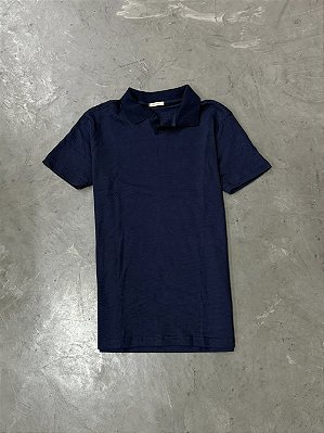 Polo Dom Royale Tricot (Azul Marinho)