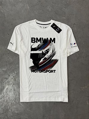 Camiseta Puma BMW M Motorsport Helmet (Branca)