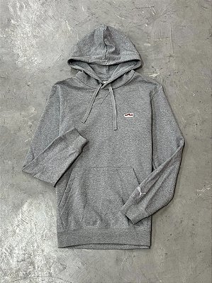 Moletom  Puma Wardrobe Essentials Suede Pullover Cinza
