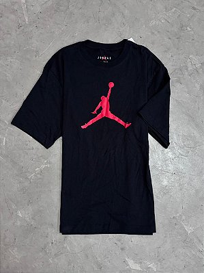 Camiseta Air Jordan JUMPMAN Logo Vermelho