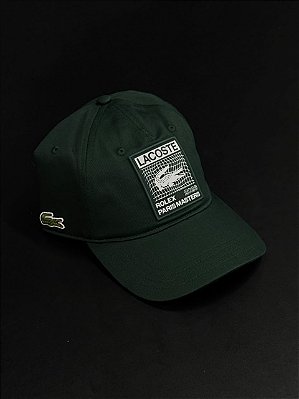 Boné Lacoste Rolex Paris master 2026  Verde Escuro