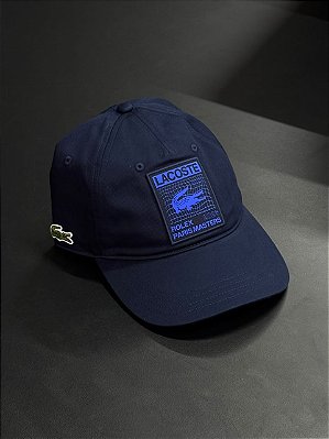 Boné Lacoste Rolex Paris master 2026 Azul Marinho