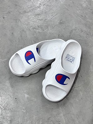 Chinelo Slide Champion Spheric Branco