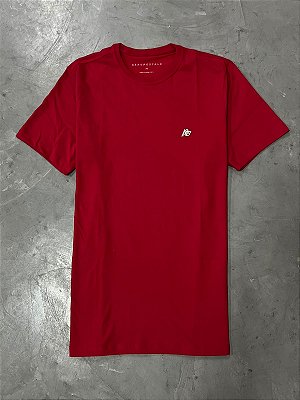 Camiseta Aeropostale Vermelha Basic