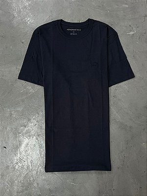 Camiseta Aeropostale Azul Marinho Basic
