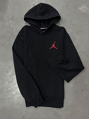 Moletom Nike Jordan Jumpman Fleece Erkek Siyah Sweatshirt