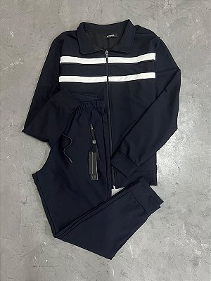 CONJUNTO TRACK SUIT BOXER (AZUL MARINHO)