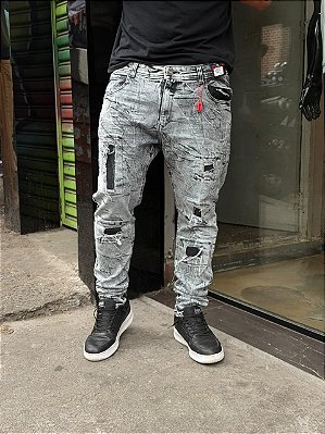 CALÇA JEANS JOGADOR PREMIUM (26227)