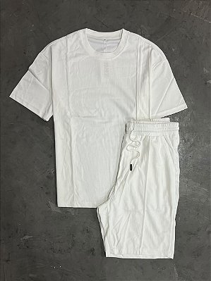 CONJUNTO PADRÃO ZARA DE CALOR MODELO GOLA NORMAL(BRANCA)