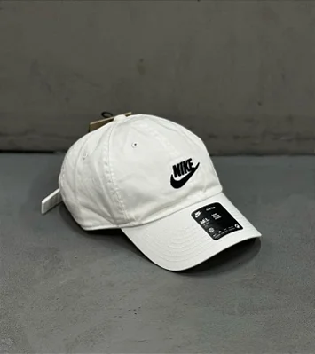 Boné Nike Club Unissex Adulto P/M ( Branco )