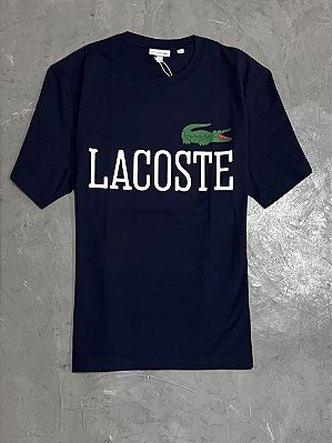 Camiseta Lacoste Drawing ( AZUL MARINHO)