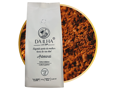 Café Arábica Superior Moído - 370g - Torra Média Clara