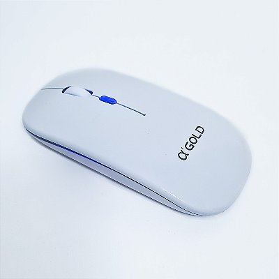 Mouse sem Fio Recarregável - Multiuso - Silencioso com LED - Rosa - LevTech  Store