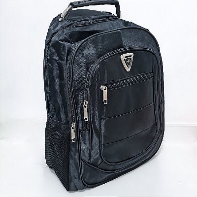 Mochila Bolsa Executiva Preta Grande Para Notebook - Prova D'água