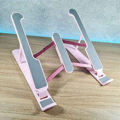 Base Suporte Ergonômico Notebook KA-C118 - Rosa