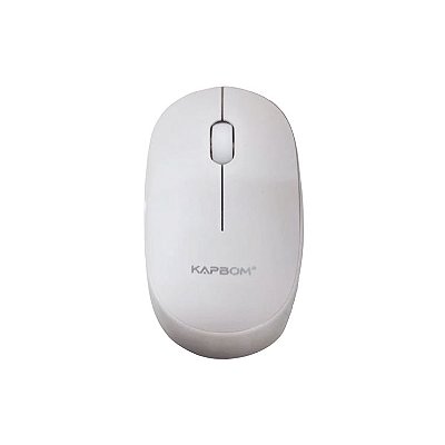 Mouse sem Fio  - Wireless Receptor Usb - KA-602 - Branco