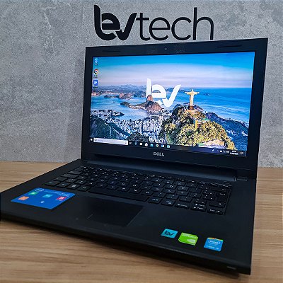 Notebook Dell Inspiron 14 3442 - Core i5 5Th - 8Gb Ram - 120Gb SSD + 1Tb HD - Placa dedicada 2Gb - Tela 14"
