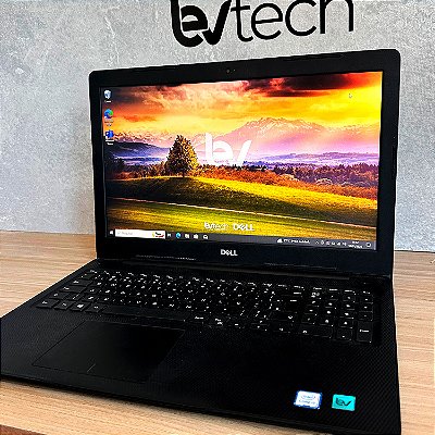 Notebook Dell Inspiron I15-3583 - Core i5 8ª Ger - 8Gb Ram - 256Gb SSD + HD 500Gb - Tela 15'6" - Windows 10