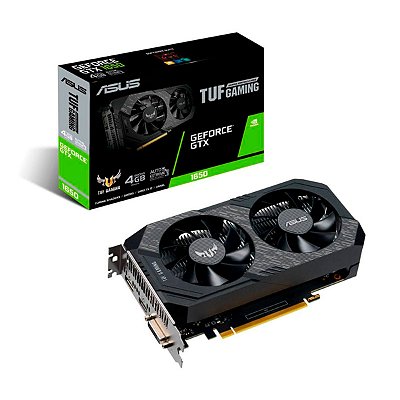 Placa de Vídeo GTX 1650 Asus NVIDIA GeForce, 4GB, GDDR6 - TUF-GTX1650-O4GD6-P-GAMING
