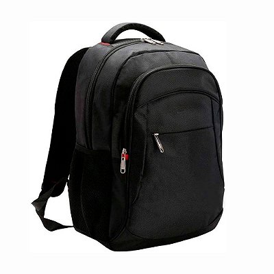 Mochila Bolsa Executiva Preta Para Notebook - Prova D'água