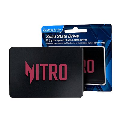 SSD interna Nitro sata de 480GB - Cor Preto