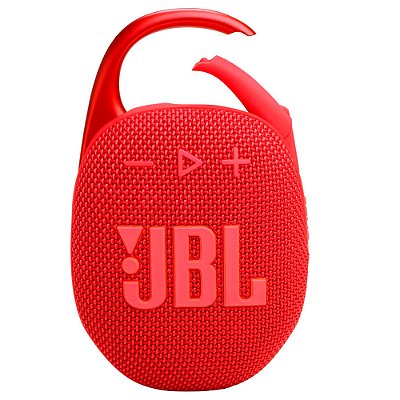 Caixa De Som Portátil Bluetooth JBL Clip 5 - Vermelho