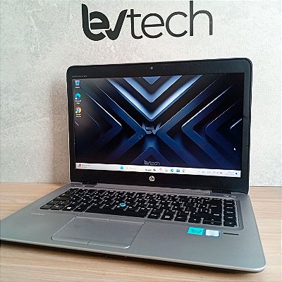 Notebook HP Elitebook 840 G3 - Intel i5 VPro - 6ª Ger. - 8Gb Ram - 240Gb SSD - Tela 14” - Windows 11
