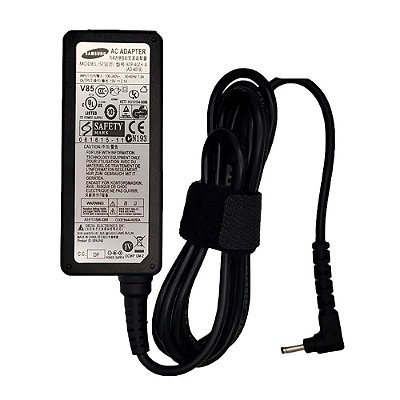 Carregador para notebook Samsung - 19V - 60W - Plug 3.0x1.1mm