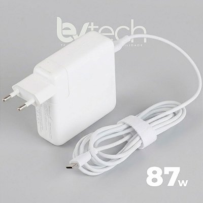 Carregador MacBook Apple - 87w - Type-c Com Cabo