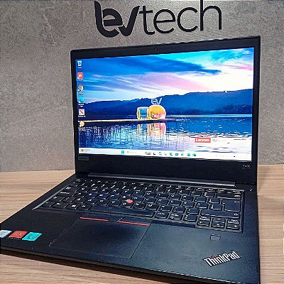 Notebook Lenovo Thinkpad T490 - Intel i7 8Th - 16Gb Ram - SSD 256Gb - Placa Dedicada RX 550X -Tela 14"