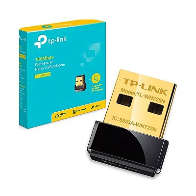 Adaptador Wifi - TP Link TL-WN725N 150Mbps