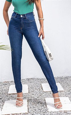 Calça jeans skinny feminina Revanche Agordat
