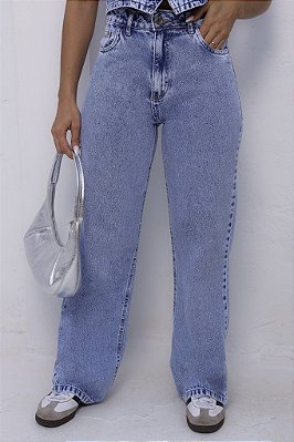 Calça Jeans Wide Leg Feminina Revanche