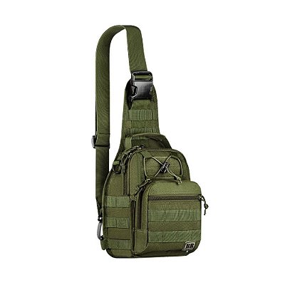 Bolsa de Ombro BR Force Patrulha - Verde Oliva