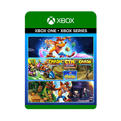 Crash Quadrilogia - Xbox One & Series - Mídia Digital