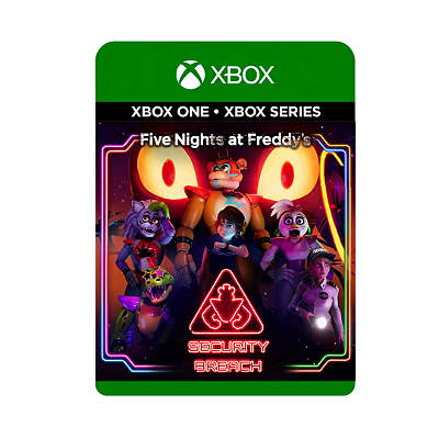 FIVE NIGHTS AT FREDDY'S SECURITY BREACH - Xbox One & Series - Mídia Digital
