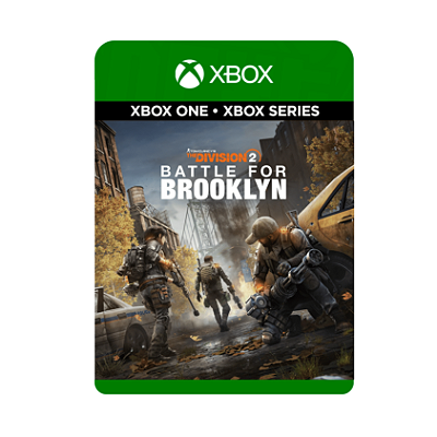 Capa do jogo Battle for Brooklyn — Tom Clancy's The Division 2 — Xbox One & Series S/X — lançamento Xbox
