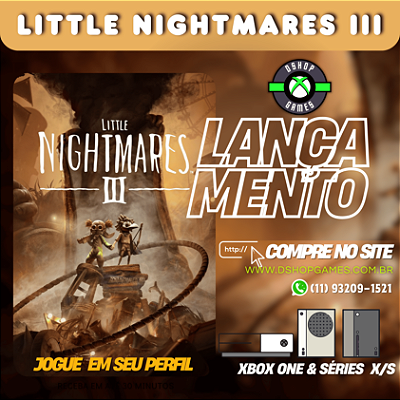 Little Nightmares III - Xbox One & Series S/X Mídia Digital
