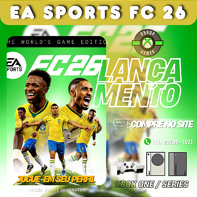 Ea Sports FC 26 - Xbox One & Series - Mídia Digital